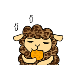 sheep speaks the Kansai dialect sticker #10182355
