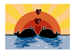 Not Whale Not Rabbit sticker #10182538