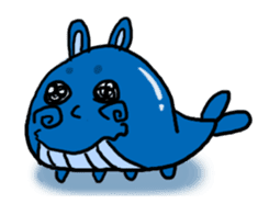 Not Whale Not Rabbit sticker #10182540