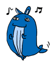 Not Whale Not Rabbit sticker #10182543