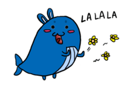 Not Whale Not Rabbit sticker #10182551