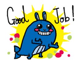 Not Whale Not Rabbit sticker #10182562