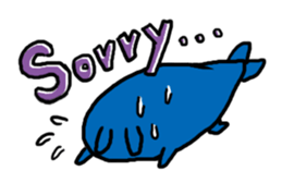 Not Whale Not Rabbit sticker #10182566