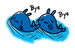 Not Whale Not Rabbit sticker #10182575