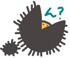 My name is sea urchin. sticker #10182924