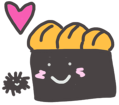 My name is sea urchin. sticker #10182935