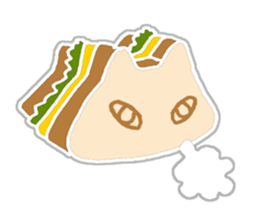 Cat plus Food sticker #10183149