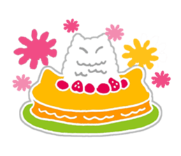 Cat plus Food sticker #10183169
