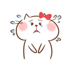 cute cat Mimi sticker #10184153