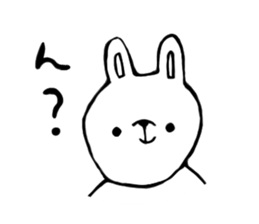 rabbit lovet sticker #10184376