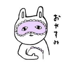 rabbit lovet sticker #10184391