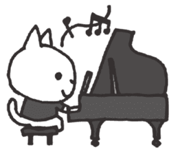 music cats sticker #10184708