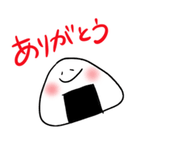 onigiri san sticker #10185391