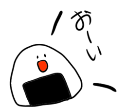 onigiri san sticker #10185411