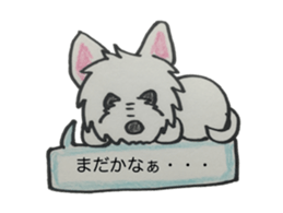 My Westie sticker #10186748
