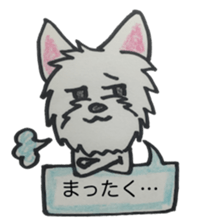 My Westie sticker #10186753