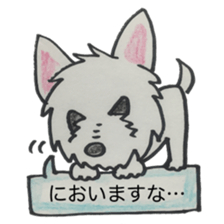 My Westie sticker #10186760