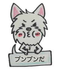 My Westie sticker #10186761