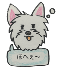 My Westie sticker #10186765