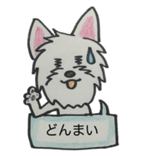 My Westie sticker #10186768