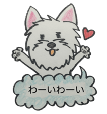 My Westie sticker #10186772
