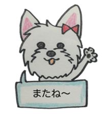 My Westie sticker #10186775