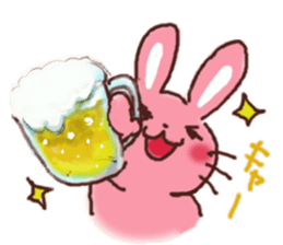 Happy Rabbit,UFU sticker #10187635