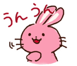 Happy Rabbit,UFU sticker #10187637