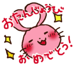 Happy Rabbit,UFU sticker #10187638