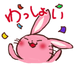 Happy Rabbit,UFU sticker #10187644
