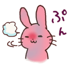 Happy Rabbit,UFU sticker #10187646