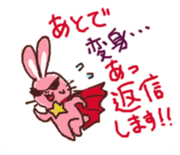 Happy Rabbit,UFU sticker #10187653