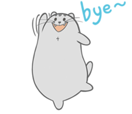 Happy cat Dudu Ver.2-Unrequited love sticker #10188391