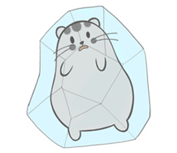 Happy cat Dudu Ver.2-Unrequited love sticker #10188402