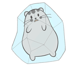 Happy cat Dudu Ver.2-Unrequited love sticker #10188402