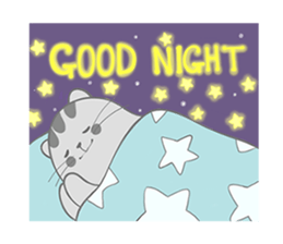 Happy cat Dudu Ver.2-Unrequited love sticker #10188403