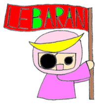 LADY MEGOMARU sticker #10188569