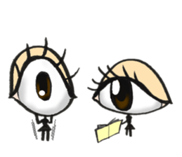 pupil 2 sticker #10188606