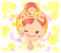 Cheerful Princess sticker #10188962