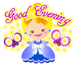 Cheerful Princess sticker #10188969