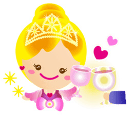 Cheerful Princess sticker #10188970