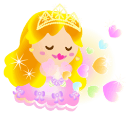 Cheerful Princess sticker #10188973