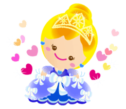 Cheerful Princess sticker #10188975