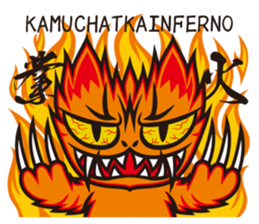 Sue of a tabby cat 2 sticker #10189144