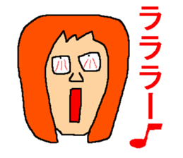 The sticker of ill-matched lines. sticker #10189265