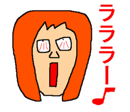 The sticker of ill-matched lines. sticker #10189265