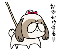 Shih Tzu 3 sticker #10189678