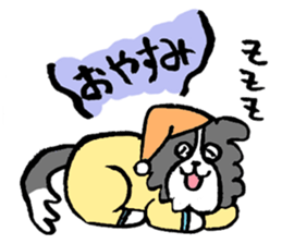 Border Collie everyday Sticker sticker #10190017