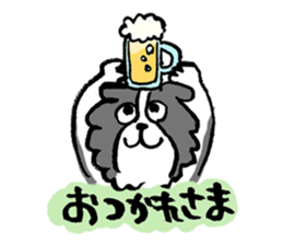 Border Collie everyday Sticker sticker #10190018