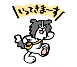 Border Collie everyday Sticker sticker #10190021